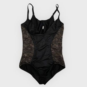 Self Expressions by Maidenform black lace bodysuit